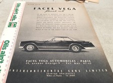 1963 FACEL VEGA Mk 2  Original