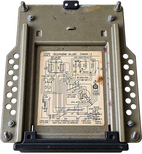 Vintage gpo bakelite - 332, mk1