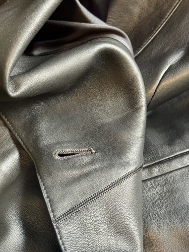 Massimo dutti black nappa - black,
