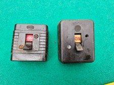 vintage bakelite switch on off