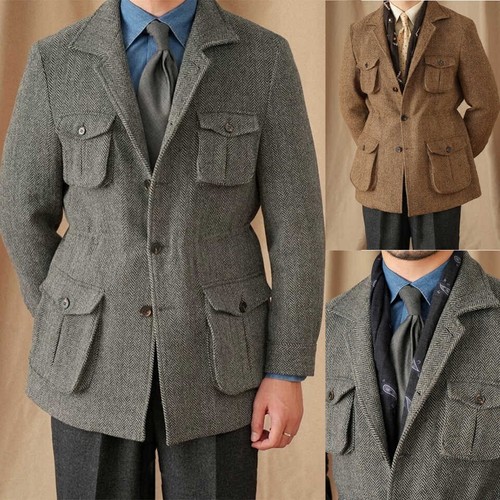 Herringbone men business - herringbone, men's