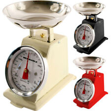 NEW 3KG TRADITION KITCHEN WEIGHING SCALES METAL BAKING COOKING MECHANICAL FOOD