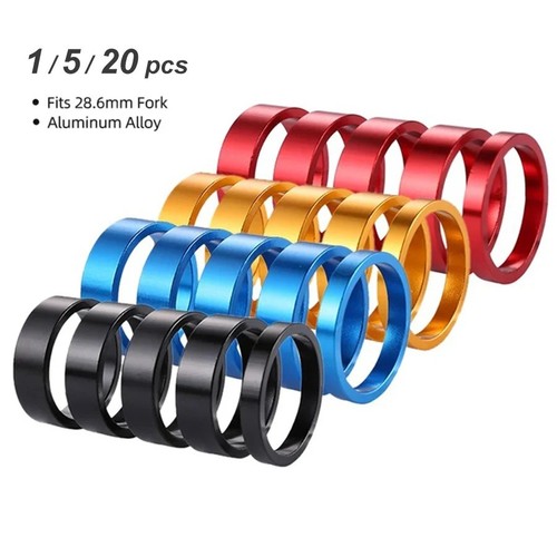 5pcs bike headset stem spacer - headset,