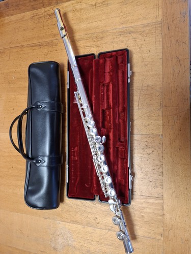 Yamaha yfl 411 solid silver - solid,