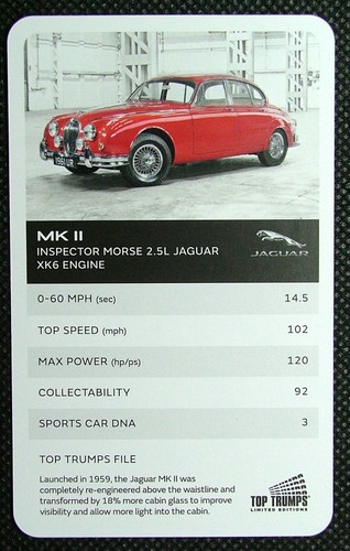 Info card jaguar - card, ii