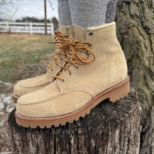 Chippewa Boots Mens 7.5D Tan