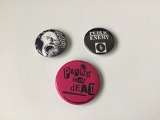Rare Punk Rock Pin Badge