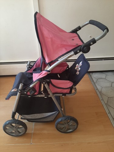 Dolls two seater pushchair - two, 4-