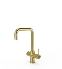 ETAL 3-IN-1 INSTANT HOT WATER KITCHEN TAP BRUSHED BRASS _Tap Only