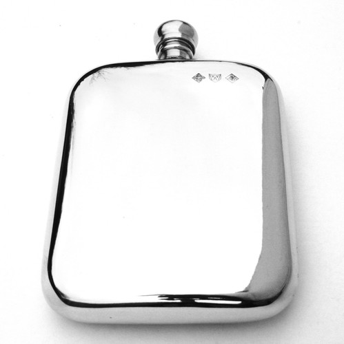 Sheffield pewter 6oz rounded - 6oz,