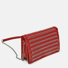 ZARA RARE RED LEATHER