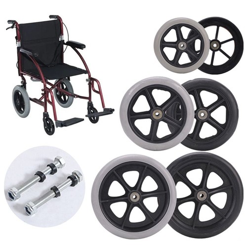 Anti slip shopping cart wheels - anti,