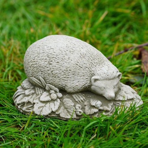Hedgehog stone statue - stone, |