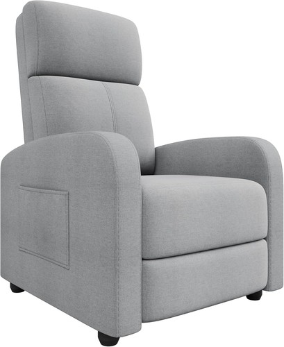 Grey recliner armchair - grey,