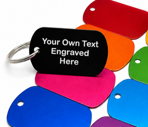 Personalised keyrings both - personalised,