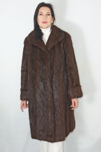 Vintage real beaver fur - beaver, coat