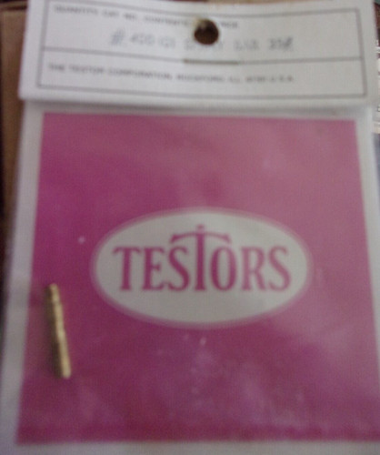 Testors 049 gas engine - testors, .049