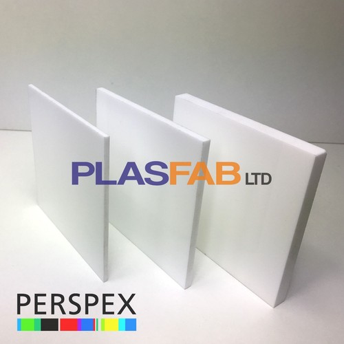 White acrylic sheet - , perspex