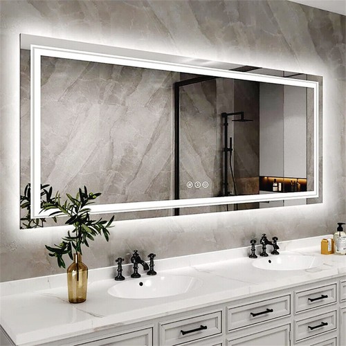 Oversized bathroom mirror led - oversized,