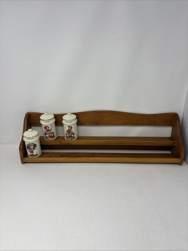 Mcm wood spice rack - mcm,