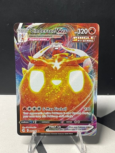 Cinderace vmax pokemon tcg - cinderace,