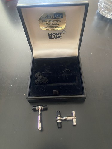 Montblanc men cufflinks - montblanc,