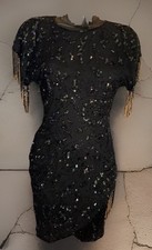 Vintage 80s handmade black