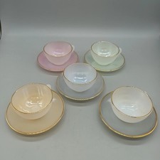 Vintage French Arcopal Pastel