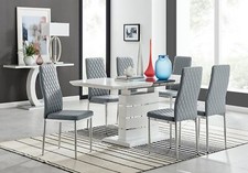 RENATO 120cm White Gloss