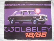 1967 Wolseley 18/85 Brochure