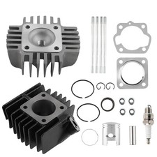Cylinder Barrel Kit for Suzuki LT50 Quad 50cc 1984-1987 Piston, head and gaskets