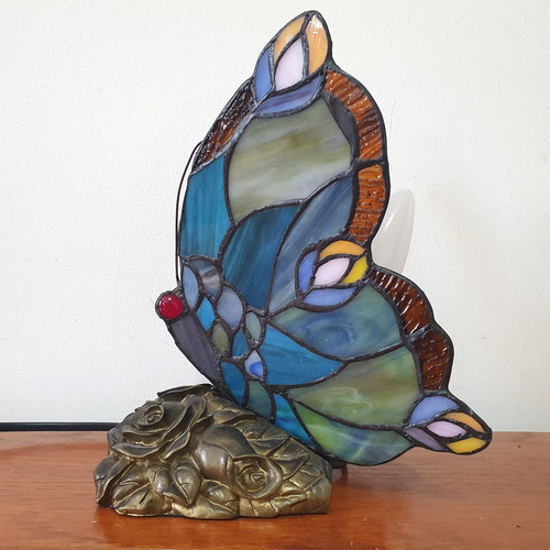 Tiffany style butterfly table - style,