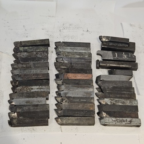 Lot carbide tipped lathe - lot,