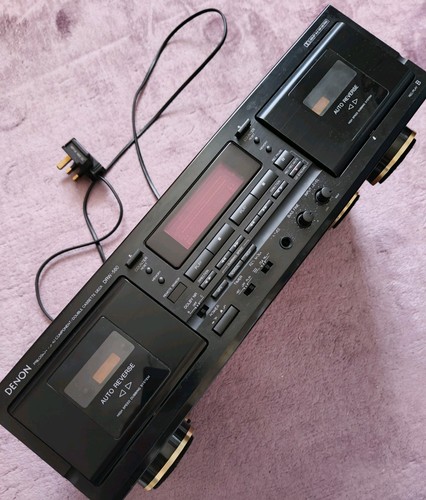 Denon drw 580 double cassette - denon,