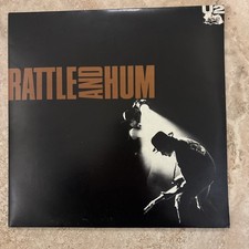U2 Rattle And Hum Double Album