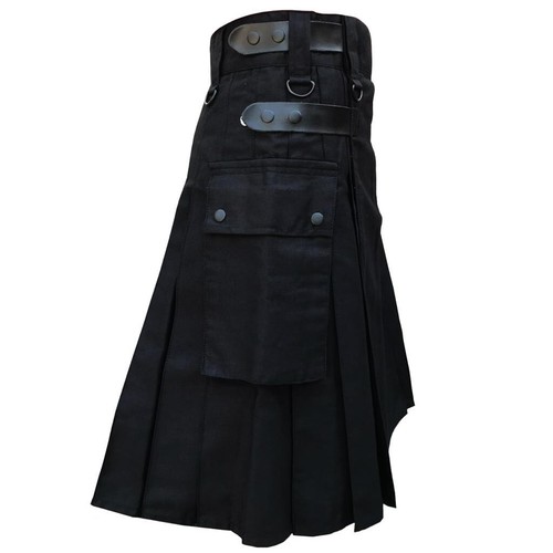 Men hybrid black cotton - men's,
