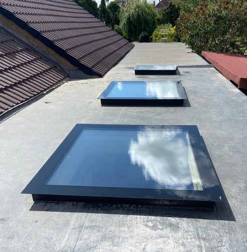 Lantern window skylight - , roof