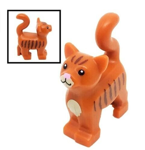 Lego ginger tabby - lego, kitten