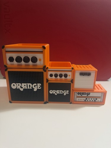 Orange amp pick plectrum - orange, amp’s
