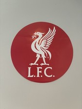 Official Liverpool FC Big Crest Badge Wall Sticker 18x18cm  