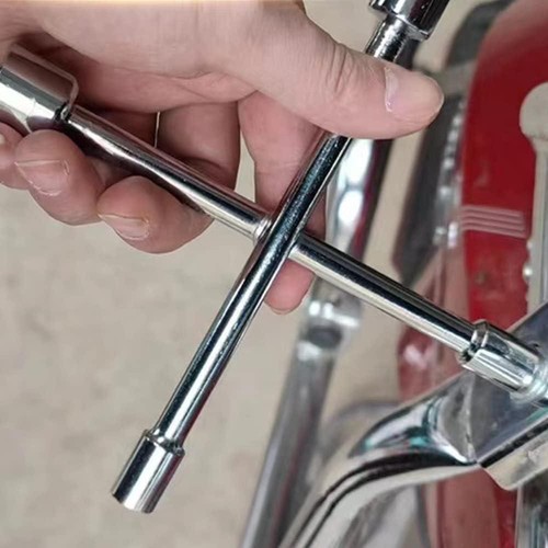 Wheel wrench four - wheel, way