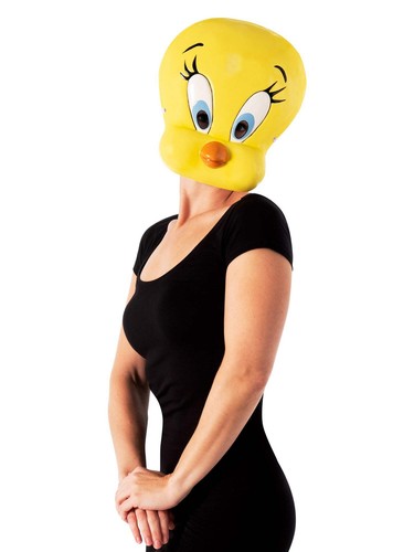 Tweety bird mask - bird, adults