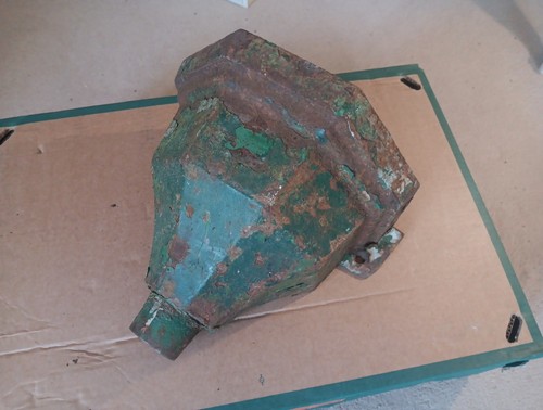 Antique vintage gutter cast - vintage,
