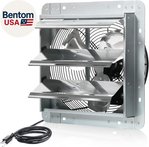 Inch shutter exhaust fan - inch,