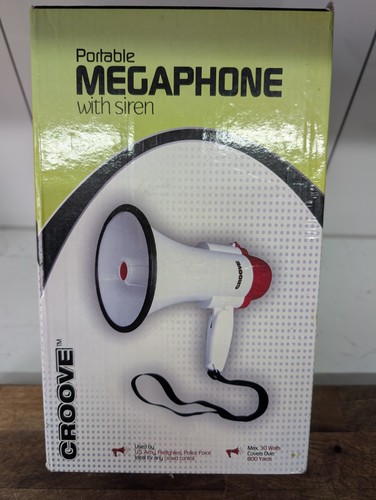 Groove 30w portable megaphone - groove,