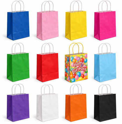 Party gift bags with - party, handles