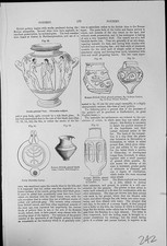 Old Print Pottery Greek