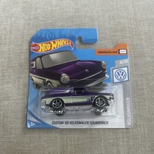 Hot Wheels  CUSTOM '69 VOLKSWAGEN SQUAREBACK 2017 137/250 Short Card New