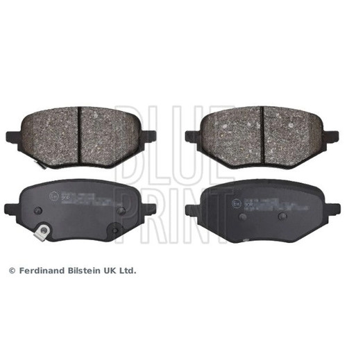 Blue print front brake pad - print, set
