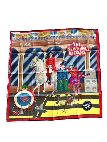Hermes silk scarf 166 - scarf,